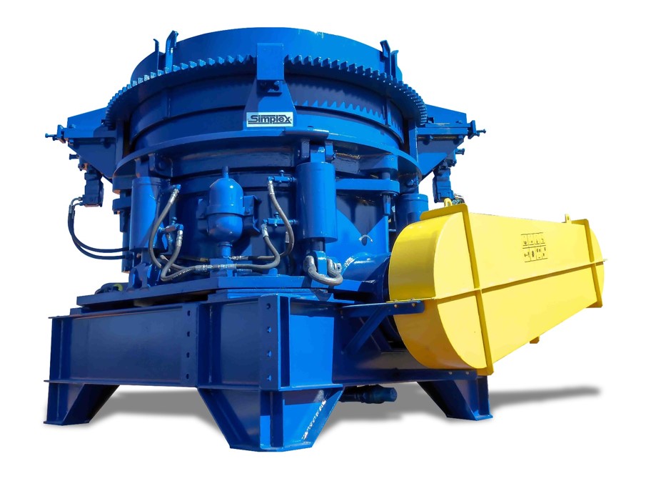 Os Britadores Cônicos Simplex são projetados para operações de britagem secundária e terciária, combinando elevada capacidade de produção, eficiência e excelente qualidade do produto final.