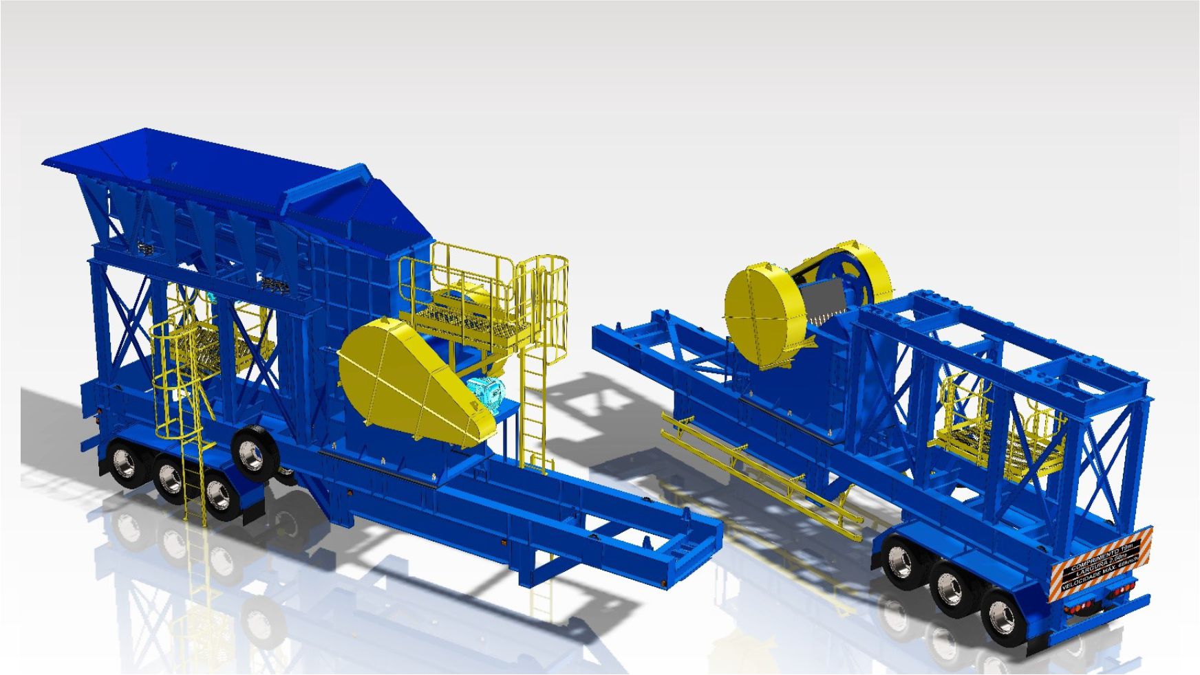A linha SHARKMATIC integra alimentação, britagem primária e transportador de produto em uma solução portátil com elevada produtividade, rápida implantação e excelente qualidade do produto final.
