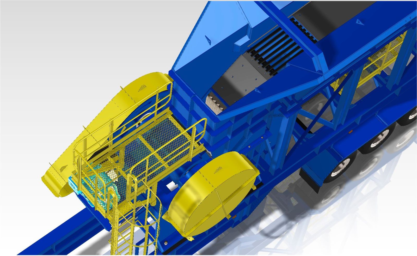A linha SHARKMATIC integra alimentação, britagem primária e transportador de produto em uma solução portátil com elevada produtividade, rápida implantação e excelente qualidade do produto final.