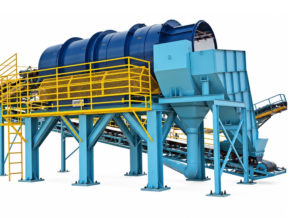 Os Tambores Lavadores Simplex proporcionam lavagem e desagregação eficiente de materiais, sendo especialmente indicados para aplicações com elevada presença de argila e contaminantes aderidos, combinando robustez e confiabilidade operacional.